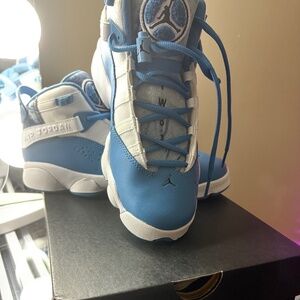 Jordan 6 rings bleached denim